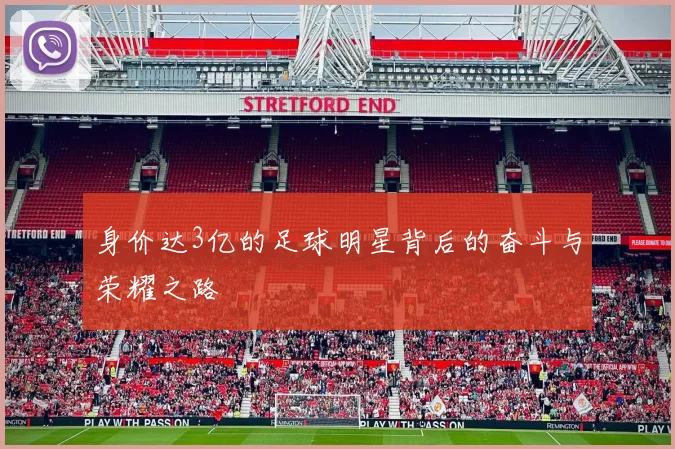 身价达3亿的足球明星背后的奋斗与荣耀之路